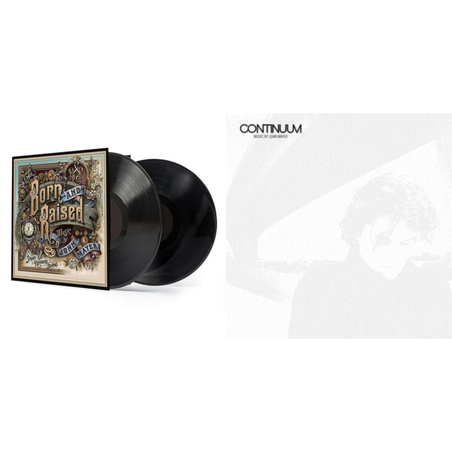 John Mayer - Born & Raised (2LP/CD/180G/Gatefold) & Continuum (180G)
