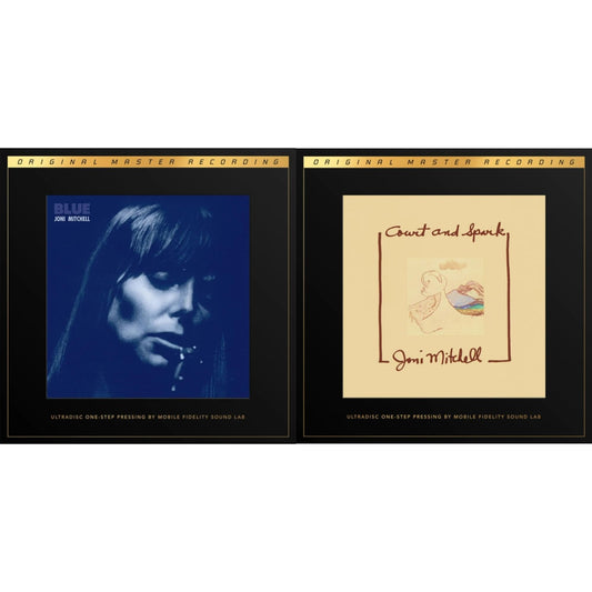 Joni Mitchell - Blue (2LP Box/180G/45RPM Supervinyl Ultradisc One-Step/Limited/Numbered) & Court & Spark (2LP Box/180G/45RPM Supervinyl Ultradisc One-Step/Limited/Numbered)