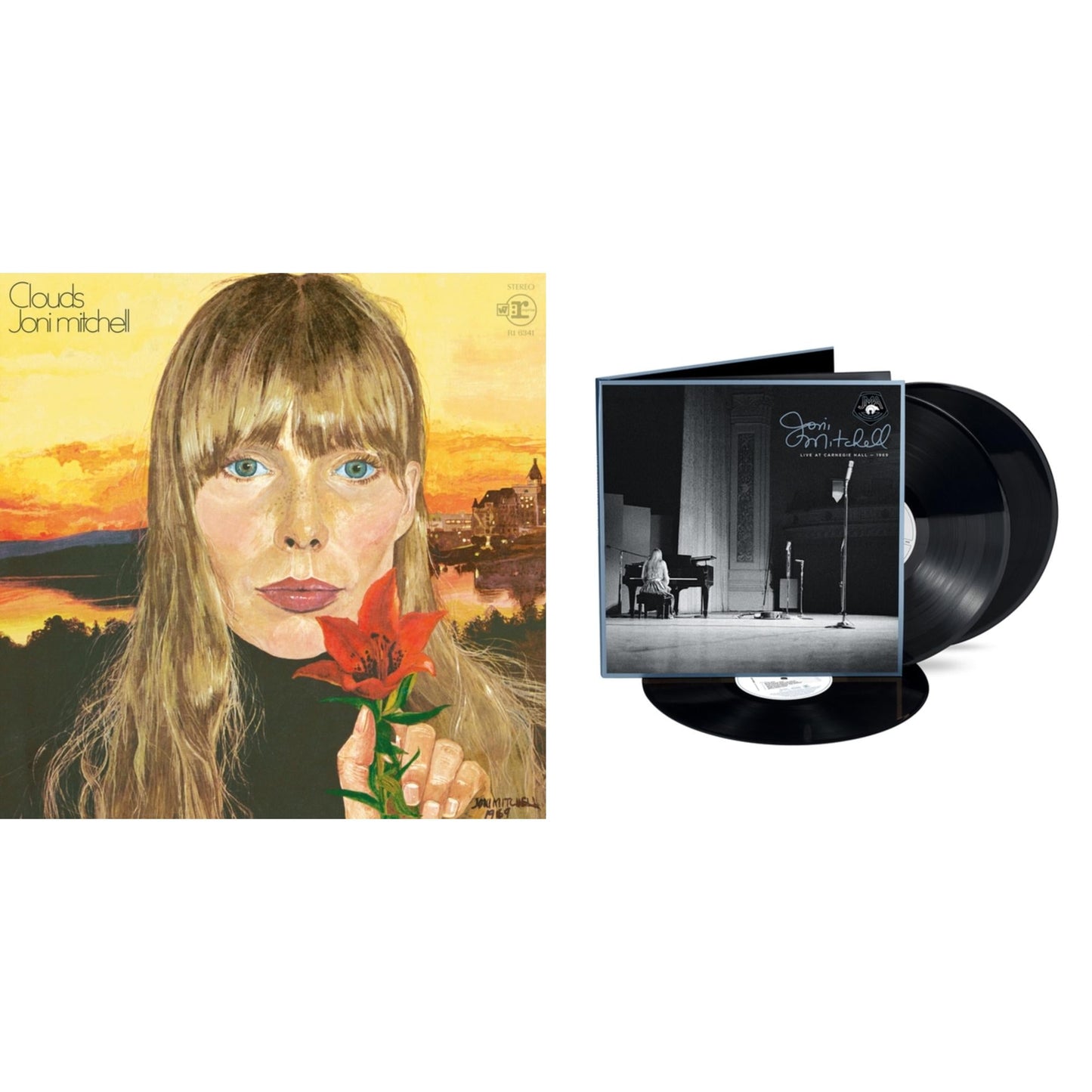 Joni Mitchell - Clouds & Live At Carnegie Hall 1969 (3LP)