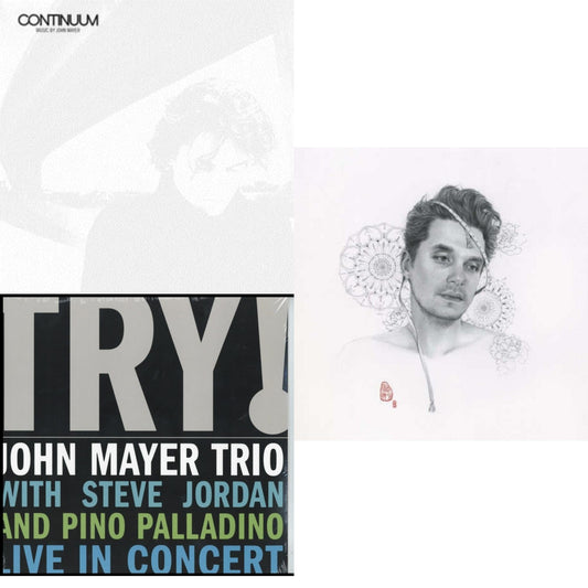 John Mayer - Try: Live In Concert & Continuum (180G) & Search For Everything (2LP/180G/Dl Code)