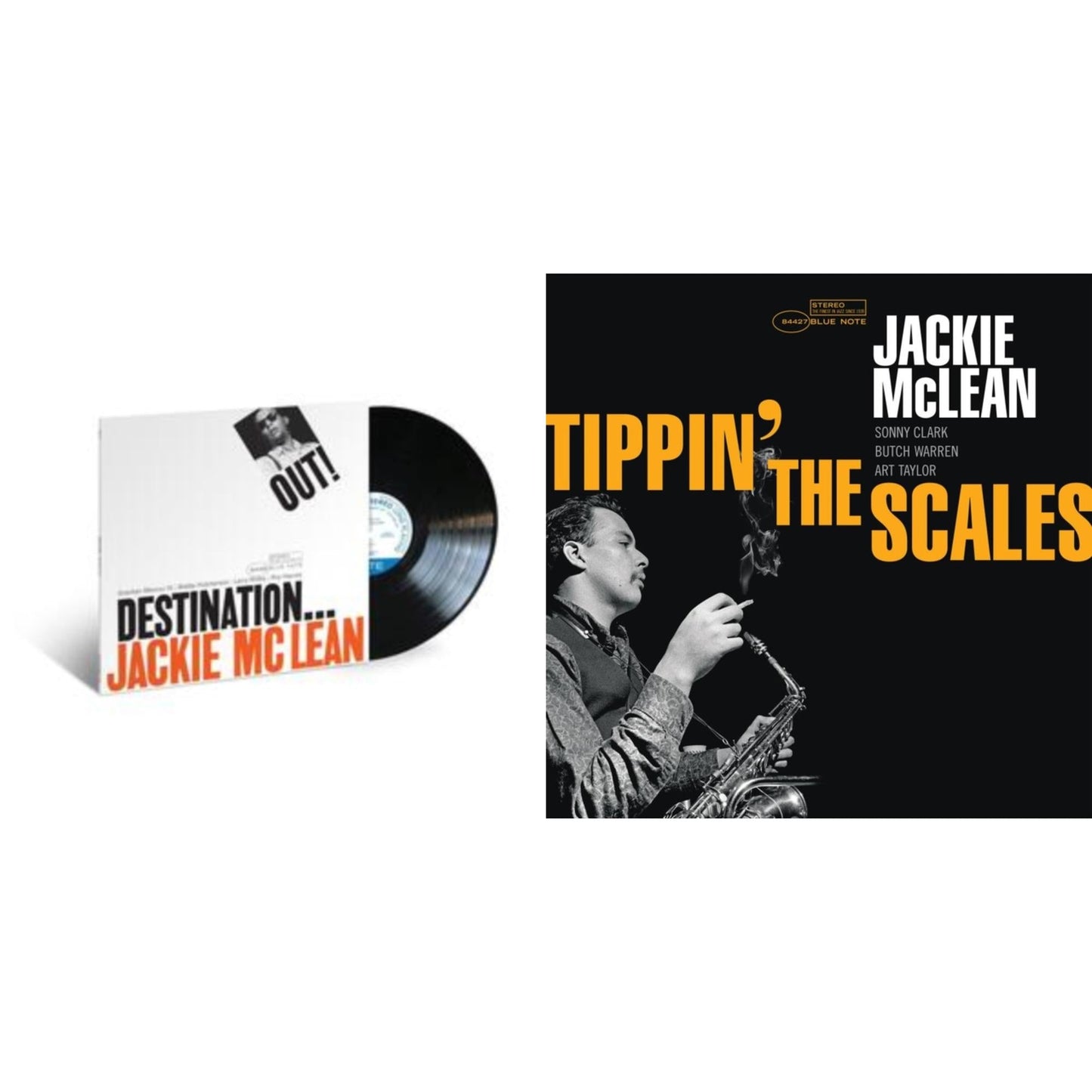 Jackie Mclean - Tippin' The Scales (Blue Note Tone Poet Series) & Demon's Dance (Blue Note Tone Poet Series) - LP Vinyl Bundle