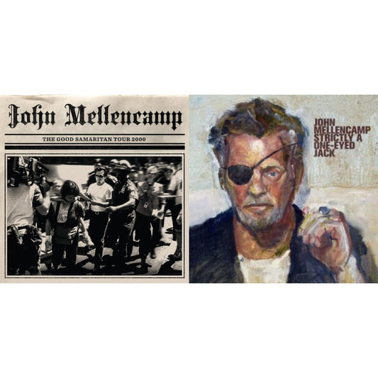 John Mellencamp - Good Samaritan Tour 2000 & Strictly A One-Eyed Jack - LP Vinyl Bundle
