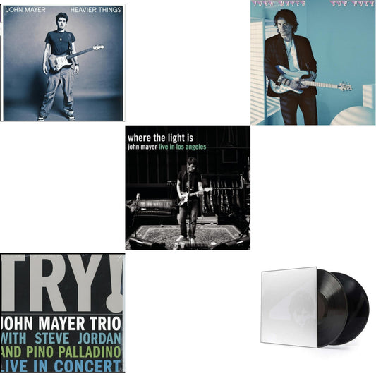 John Mayer - Sob Rock (180G) & Try: Live In Concert & Where The Light Is (4LP) & Continuum (2LP/180G/Revised Standard Package) & Heavier Things (180G)