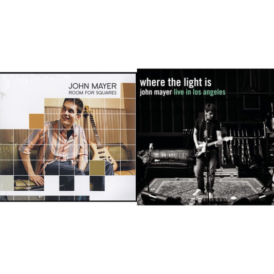 John Mayer - Room For Squares & Where The Light Is (4LP)