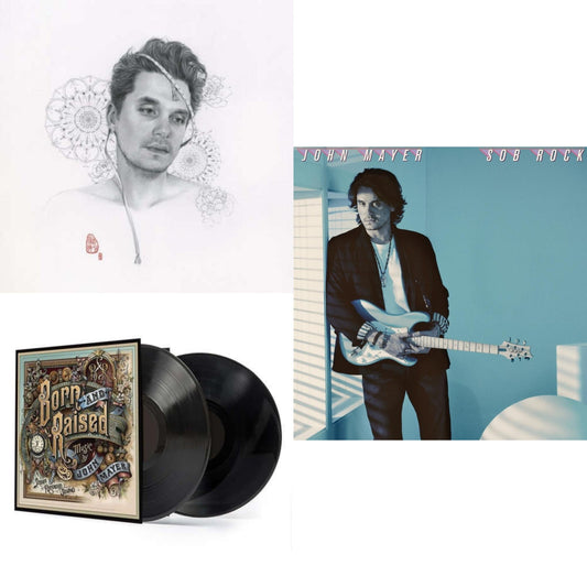 John Mayer - Sob Rock (180G) & Born & Raised (2LP/CD/180G/Gatefold) & Search For Everything (2LP/180G/Dl Code)