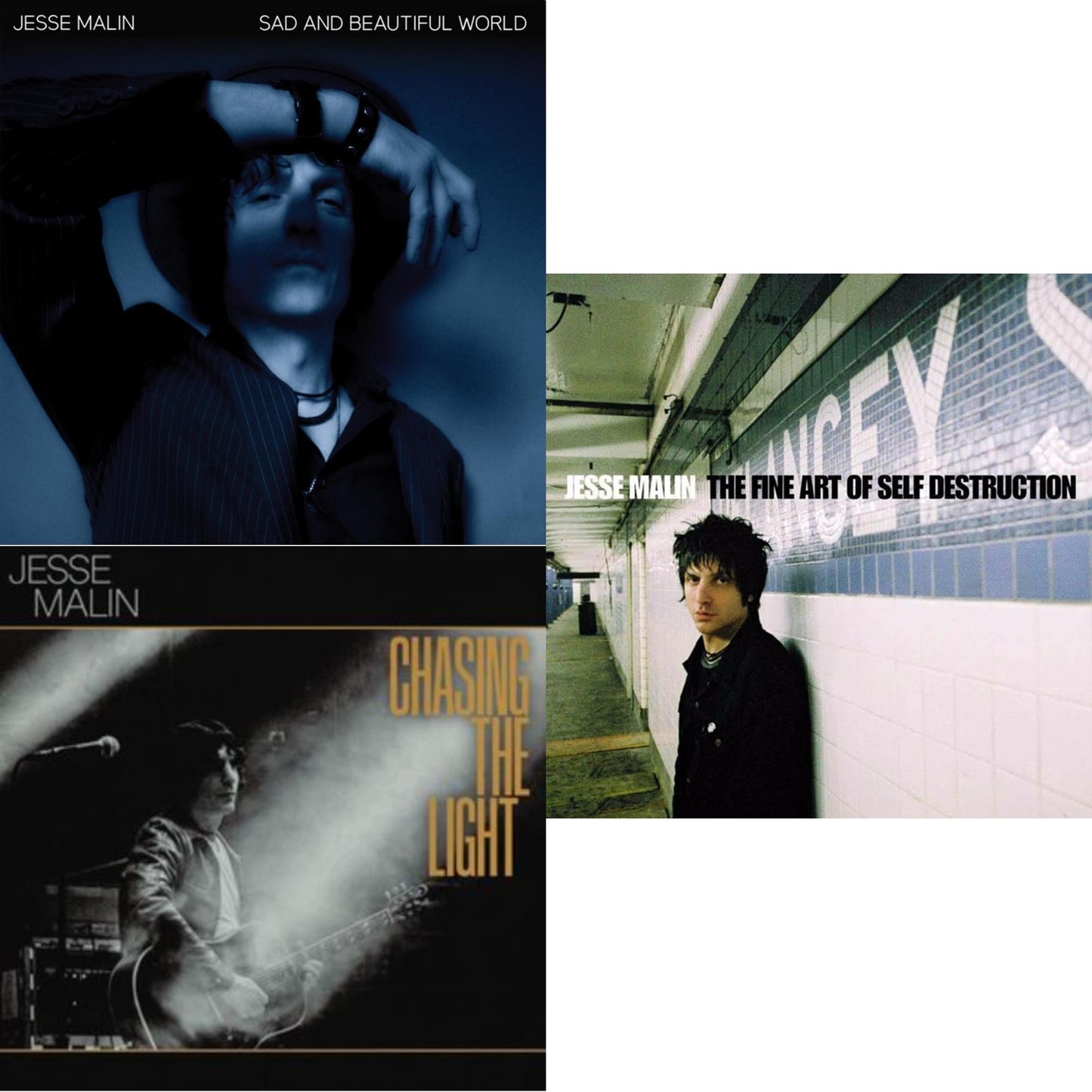 Jesse Malin - Fine Art Of Self Destruction & Sad & Beautiful World (2LP) & Chasing The Light