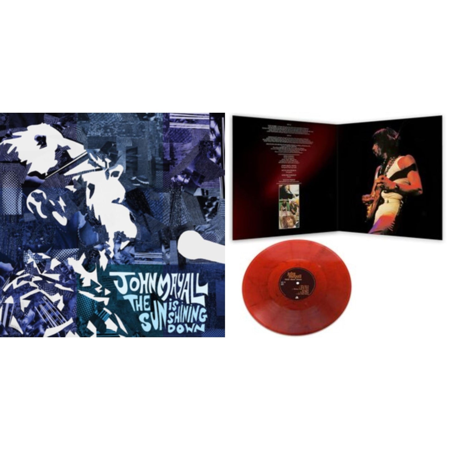 John Mayall - Sun Is Shining Down & Road Show Blues (Red Marble LP Vinyl)