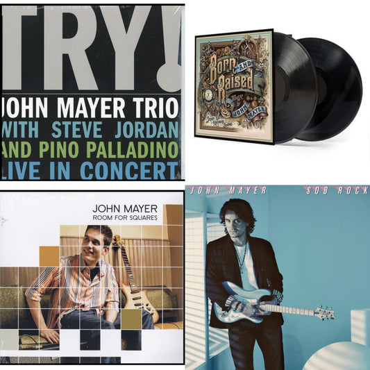 John Mayer - Sob Rock (180G) & Room For Squares & Try: Live In Concert & Born & Raised (2LP/CD/180G/Gatefold)