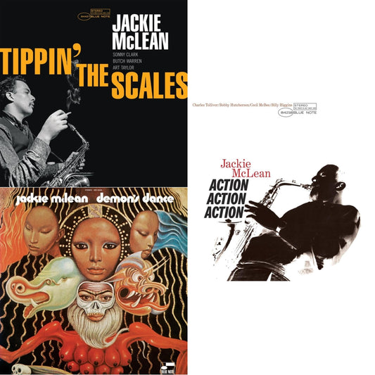 Jackie Mclean - Tippin' The Scales (Blue Note Tone Poet Series) & Demon's Dance (Blue Note Tone Poet Series) & Action (Blue Note Tone Poet Series) - LP Vinyl Bundle