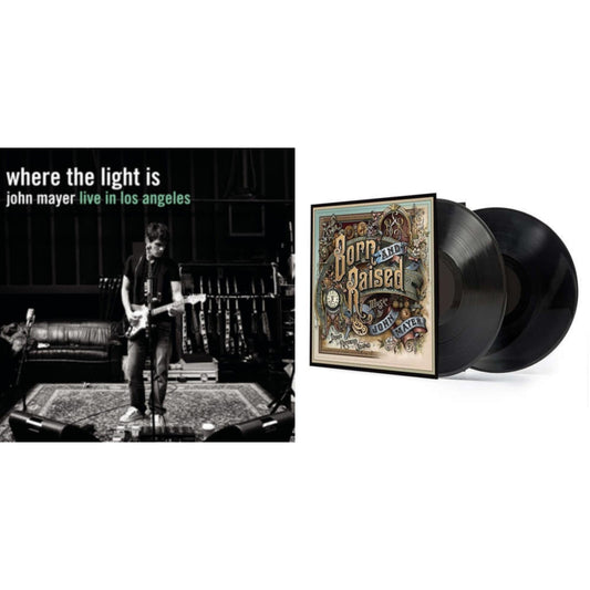 John Mayer - Where The Light Is (4LP) & Born & Raised (2LP/CD/180G/Gatefold)