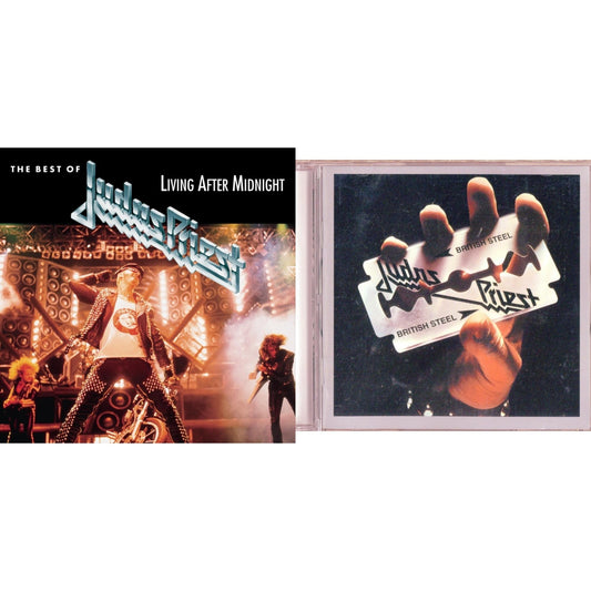 Judas Priest - Best Of Judas Priest: Living After Midnight & British Steel - CD Bundle