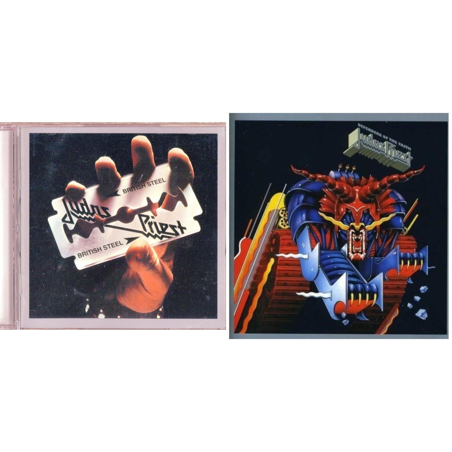 Judas Priest - British Steel & Defenders Of The Faith - CD Bundle