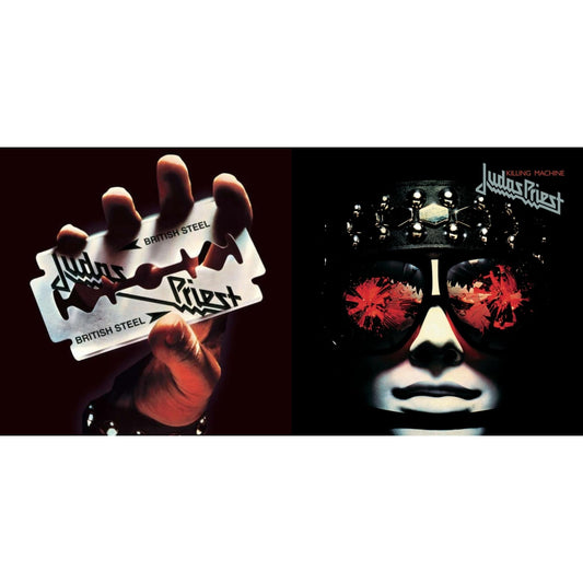 Judas Priest - Killing Machine (180G/Dl Card) & British Steel (180G)(Dl Code) - LP Vinyl Bundle