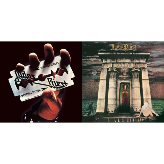 Judas Priest - Sin After Sin (180G/Dl Card) & British Steel (180G)(Dl Code) - LP Vinyl Bundle