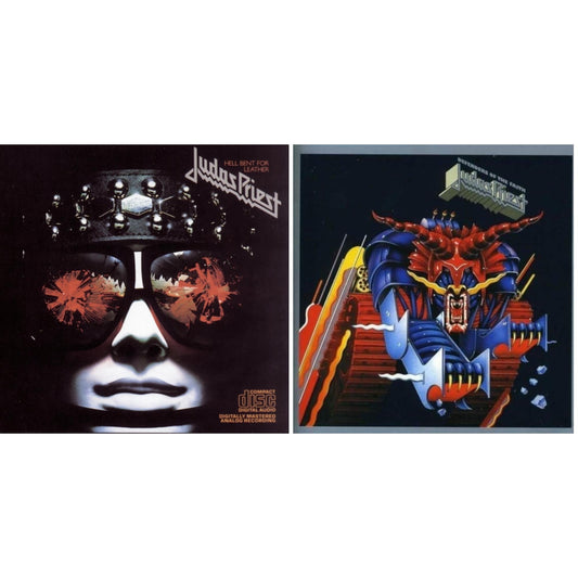 Judas Priest - Defenders Of The Faith & Hell Bent For Leather - CD Bundle