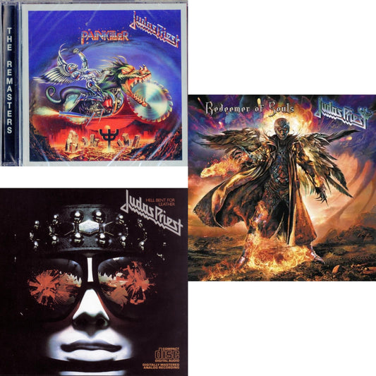 Judas Priest - Painkiller & Hell Bent For Leather & Redeemer Of Souls - CD Bundle