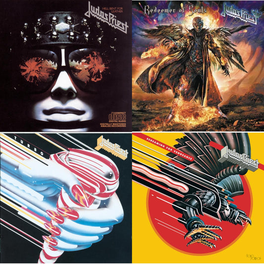 Judas Priest - Turbo & Hell Bent For Leather & Screaming For Vengeance & Redeemer Of Souls - CD Bundle