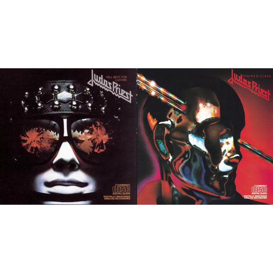 Judas Priest - Stained Class & Hell Bent For Leather - CD Bundle