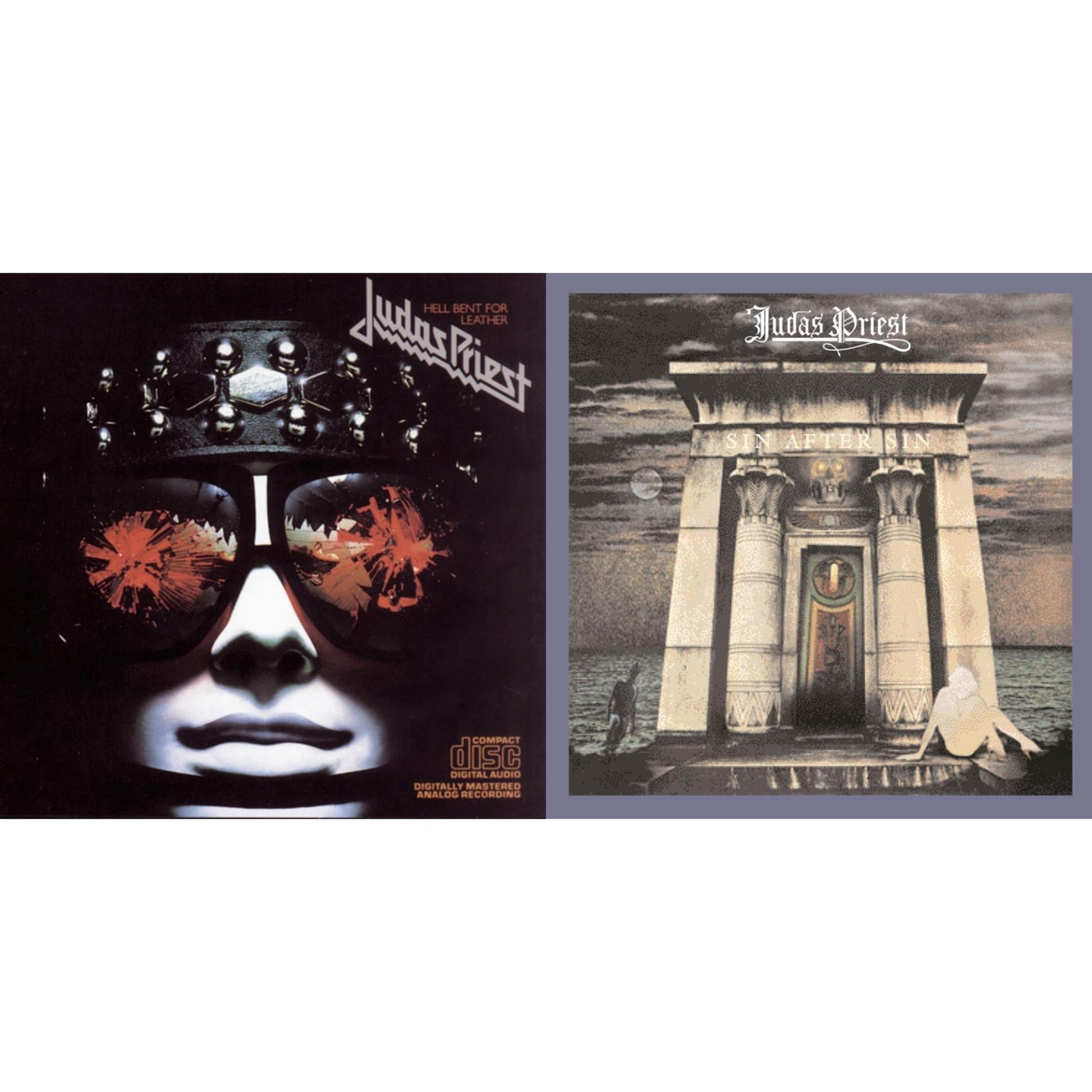 Judas Priest - Hell Bent For Leather & Sin After Sin - CD Bundle