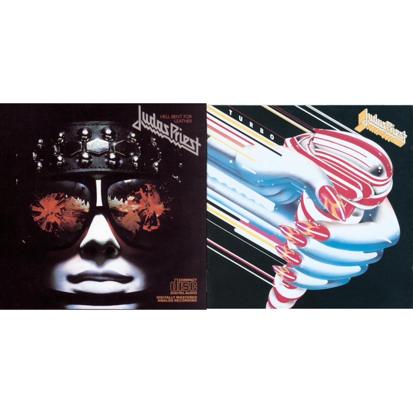 Judas Priest - Turbo & Hell Bent For Leather - CD Bundle
