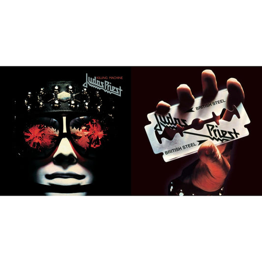 Judas Priest - Killing Machine (180G/Dl Card) & British Steel (180G)(Dl Code) - LP Vinyl Bundle