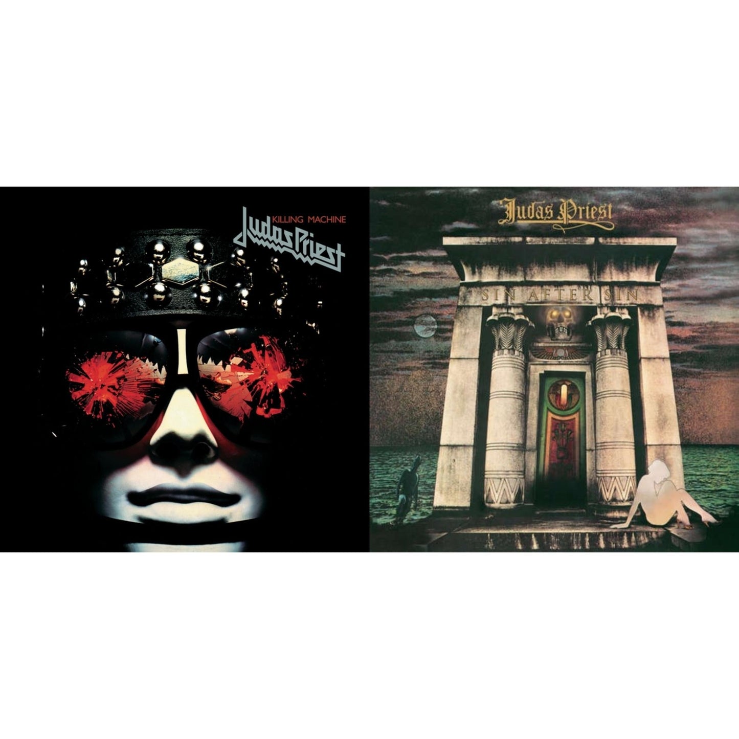 Judas Priest - Sin After Sin (180G/Dl Card) & Killing Machine (180G/Dl Card) - LP Vinyl Bundle