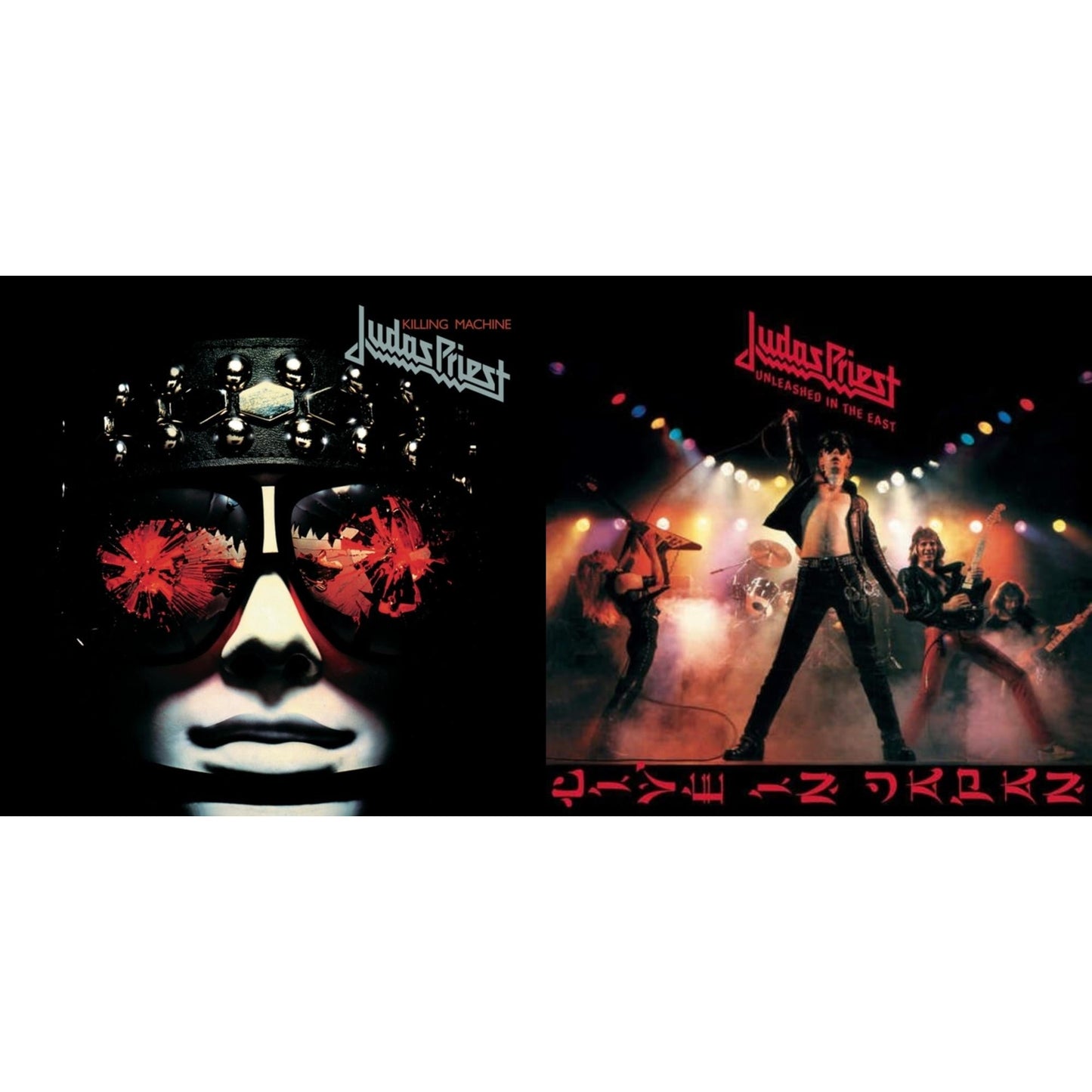 Judas Priest - Unleashed In The East: Live In Japan (180G/Dl Card) & Killing Machine (180G/Dl Card) - LP Vinyl Bundle
