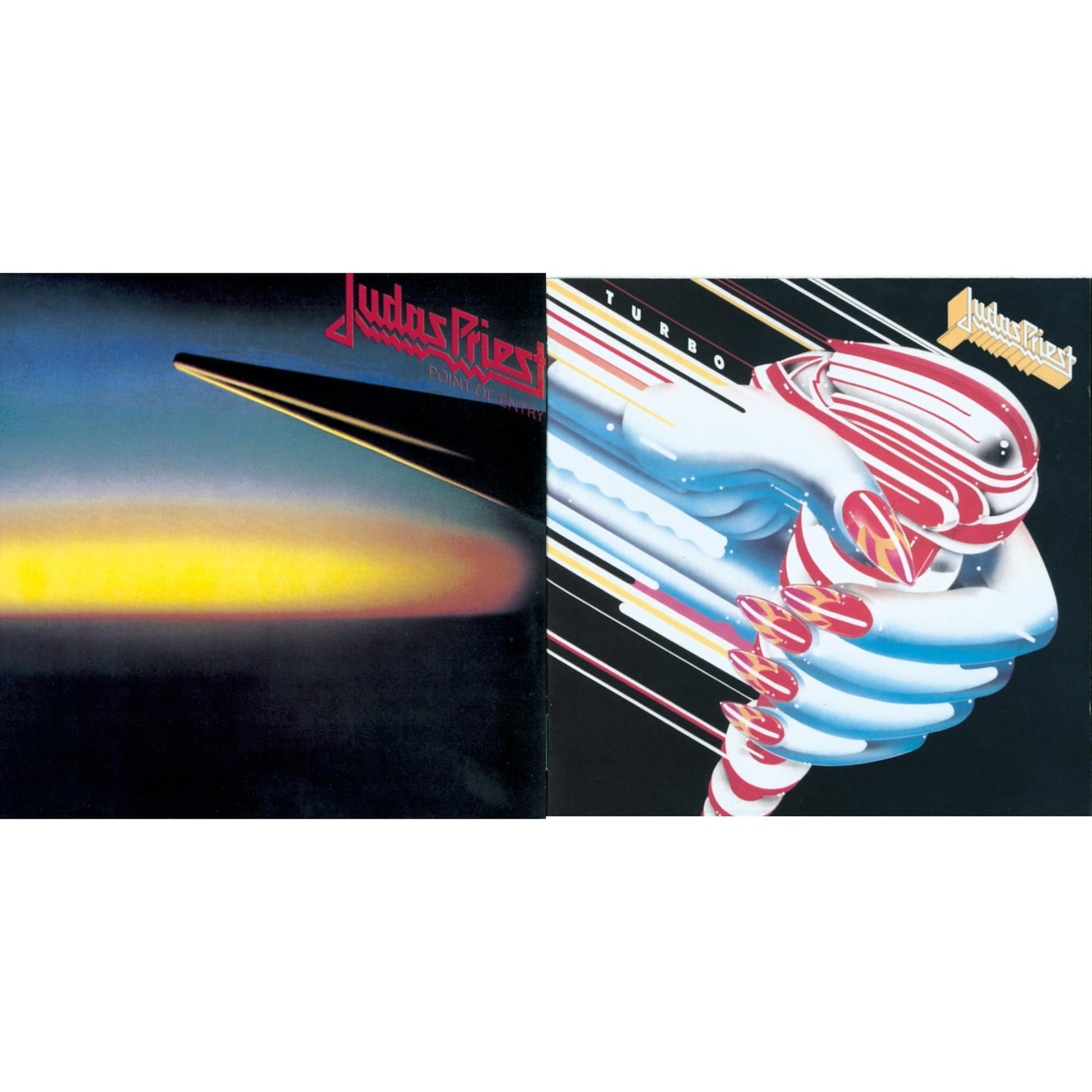 Judas Priest - Turbo & Point Of Entry - CD Bundle