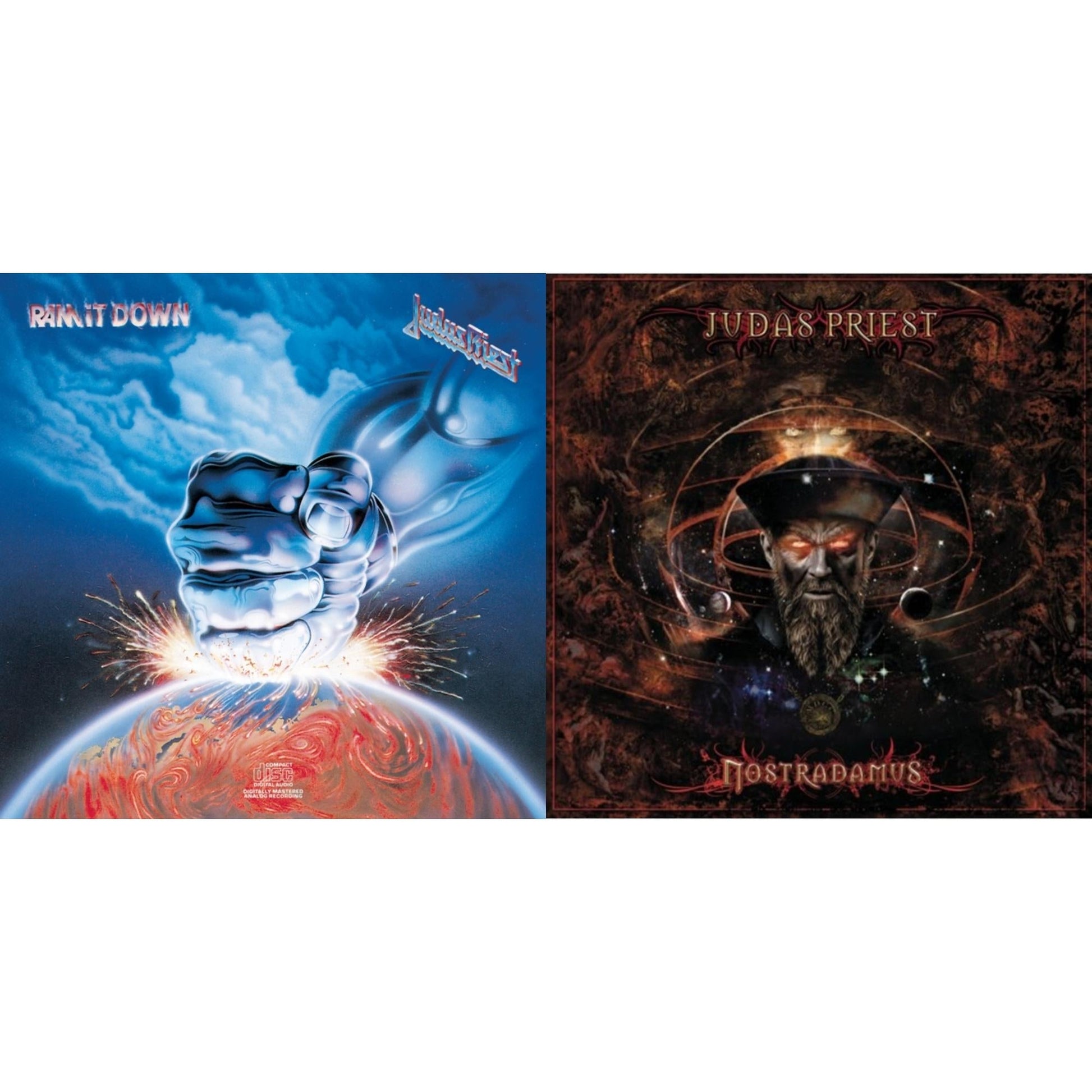 Judas Priest - Nostradamus & Ram It Down - CD Bundle
