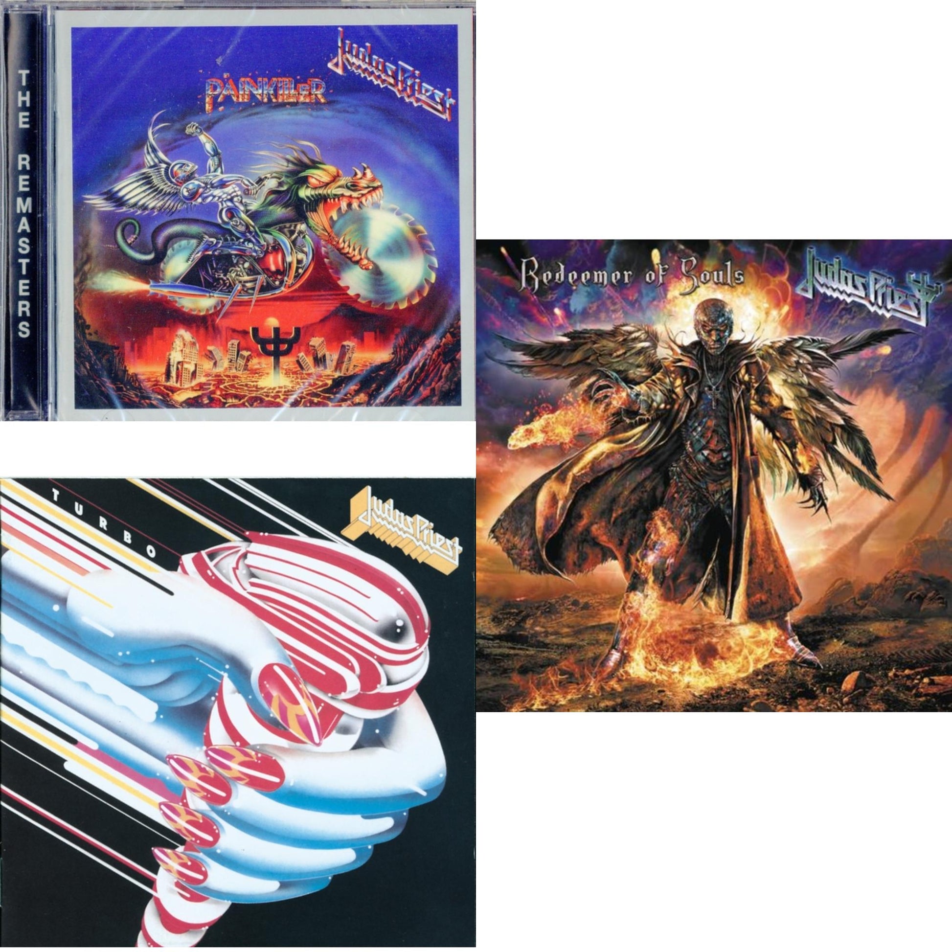 Judas Priest - Painkiller & Turbo & Redeemer Of Souls - CD Bundle