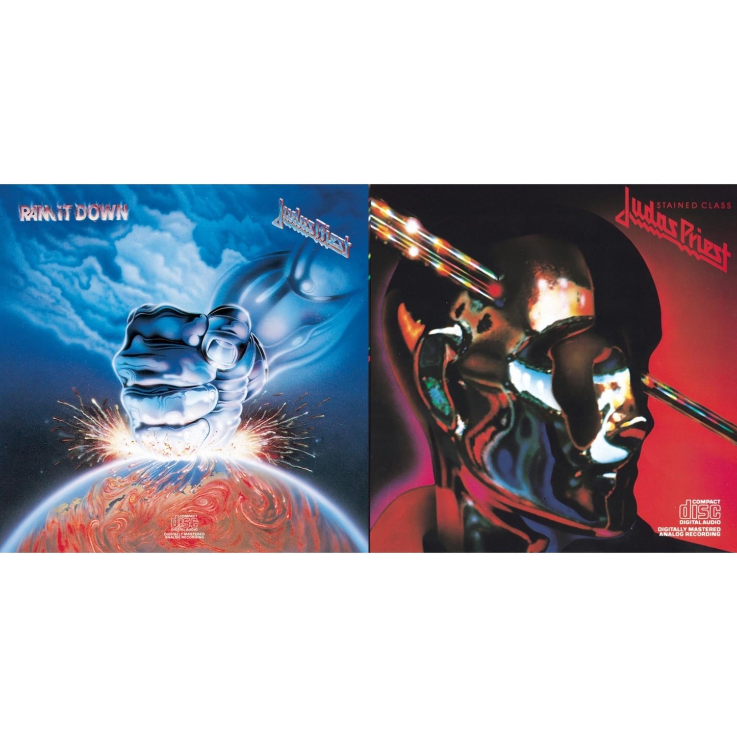 Judas Priest - Ram It Down & Stained Class - CD Bundle