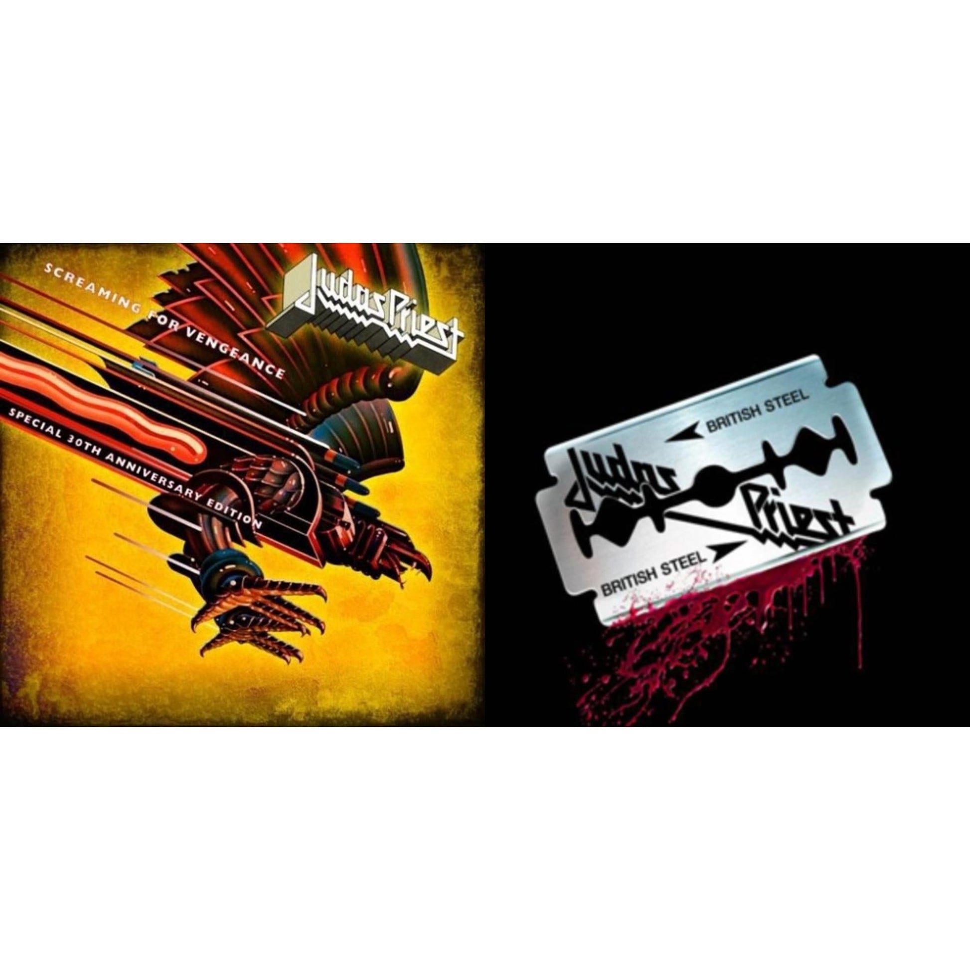 Judas Priest - British Steel (30Th Anniversary Legacy Edition) & Screaming For Vengeance (30Th Anniversary Edition) - CD Bundle