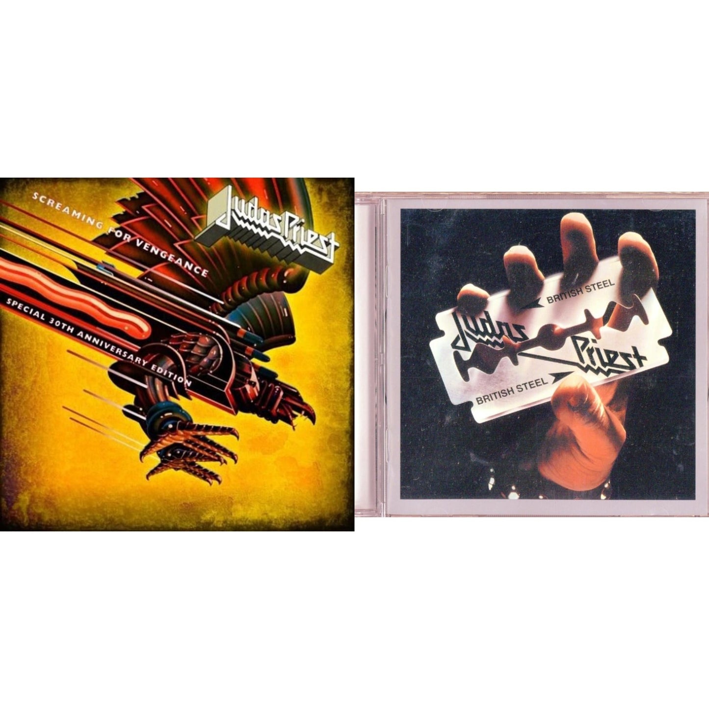 Judas Priest - British Steel & Screaming For Vengeance (30Th Anniversary Edition) - CD Bundle