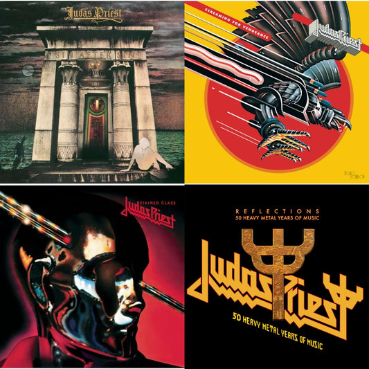 Judas Priest - Reflections - 50 Heavy Metal Years Of Music (2LP/180G/Red Vinyl) & Sin After Sin (180G/Dl Card) & Stained Class (180G/Dl Card) & Screaming For Vengeance (180G/Dl Card)