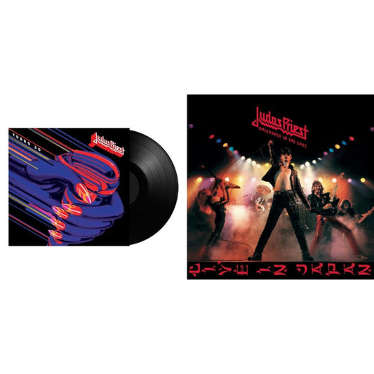 Judas Priest - Turbo 30 (150G) & Unleashed In The East: Live In Japan (180G/Dl Card) - LP Vinyl Bundle