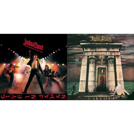 Judas Priest - Sin After Sin (180G/Dl Card) & Unleashed In The East: Live In Japan (180G/Dl Card) - LP Vinyl Bundle