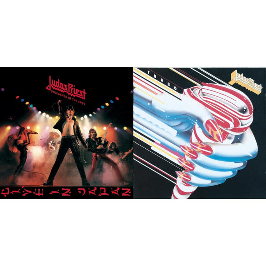 Judas Priest - Turbo & Unleashed In The East - CD Bundle