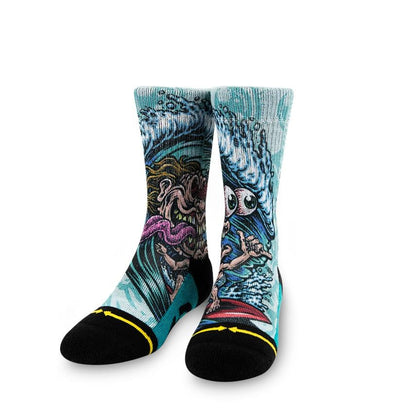 Jimbo Surf Freak Youth Crew Socks