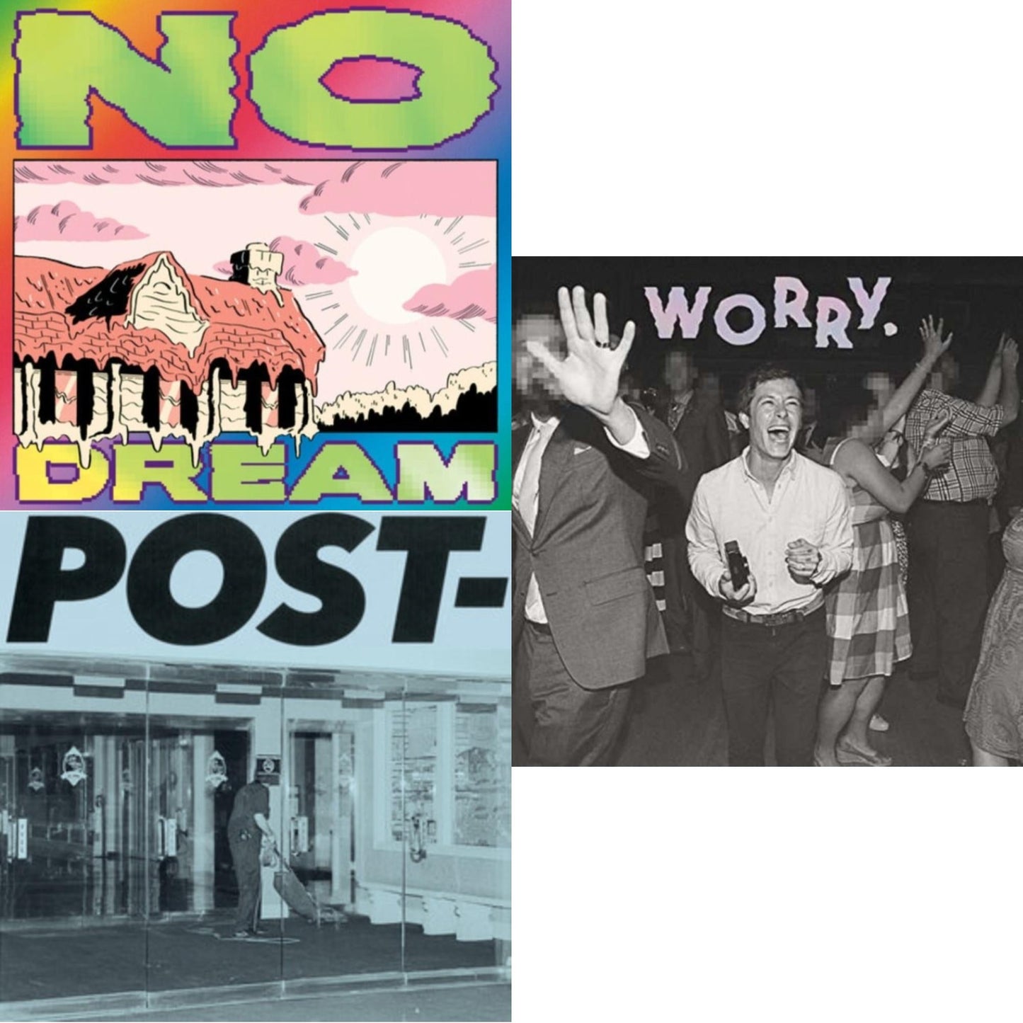 Jeff Rosenstock - Worry & Post- (Coloured LP Vinyl) & Jeff Rosenstock - No Dream (Dl)