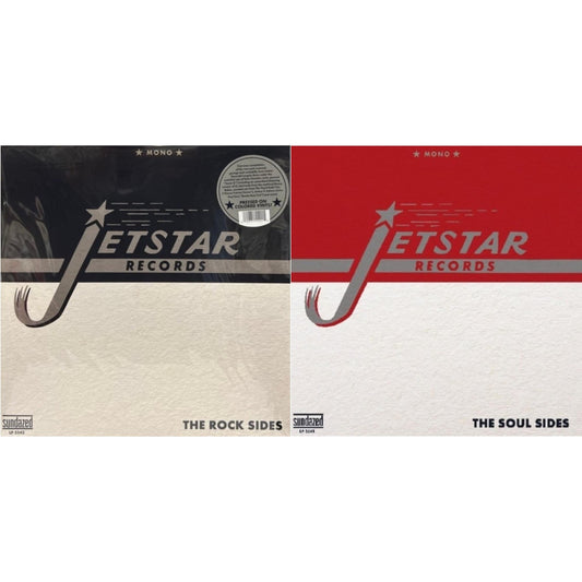 Jetstar Records - Rock Sides (Clear LP Vinyl) & Soul Sides (Clear LP Vinyl)