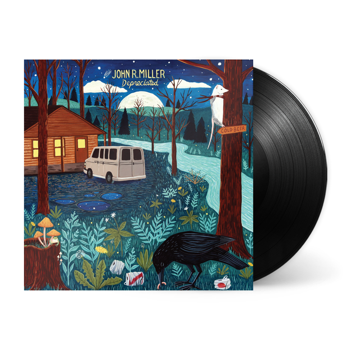 Depreciated - Black Vinyl Record