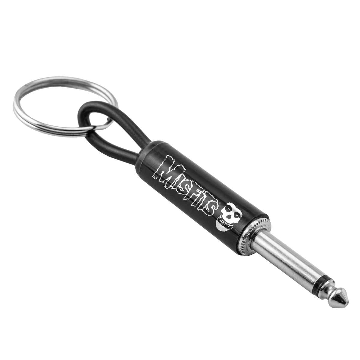 Misfits Logo Guitar Plug Keychain