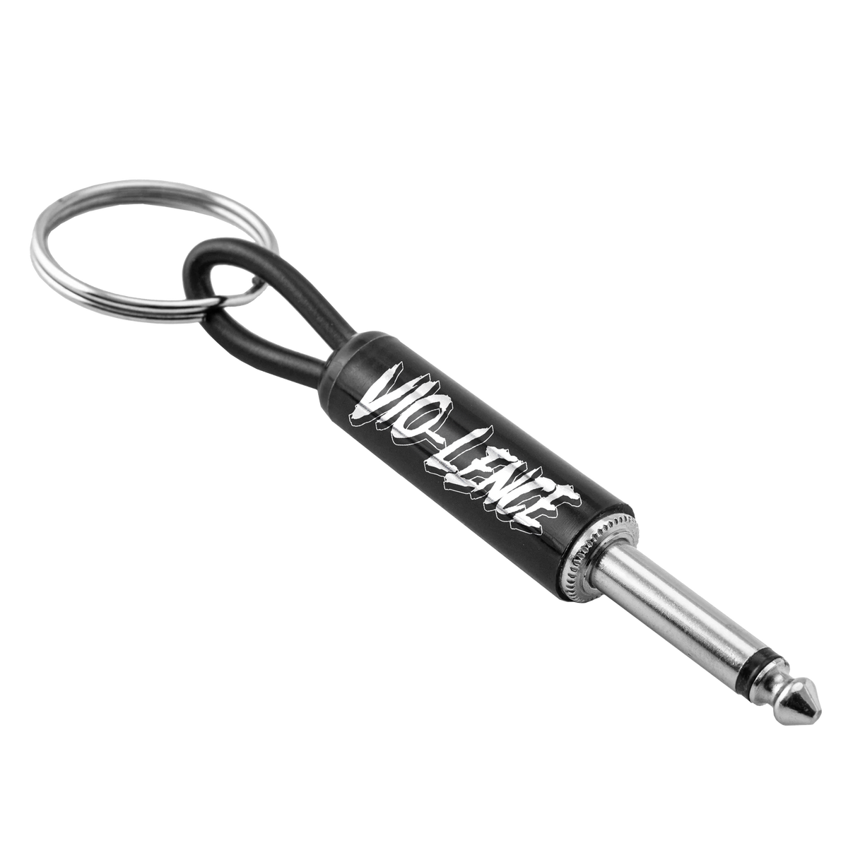 Vio-lence Logo Guitar Plug Keychain