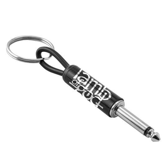 Lamb of God Logo Guitar Plug Keychain Pluginz Keychains