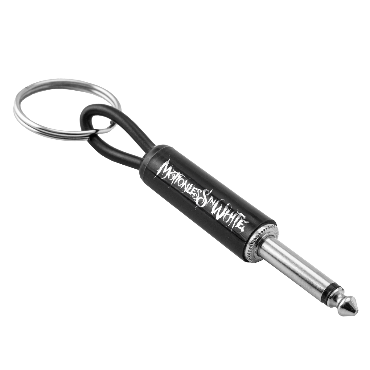 Motionless in White Logo Guitar Plug Keychain