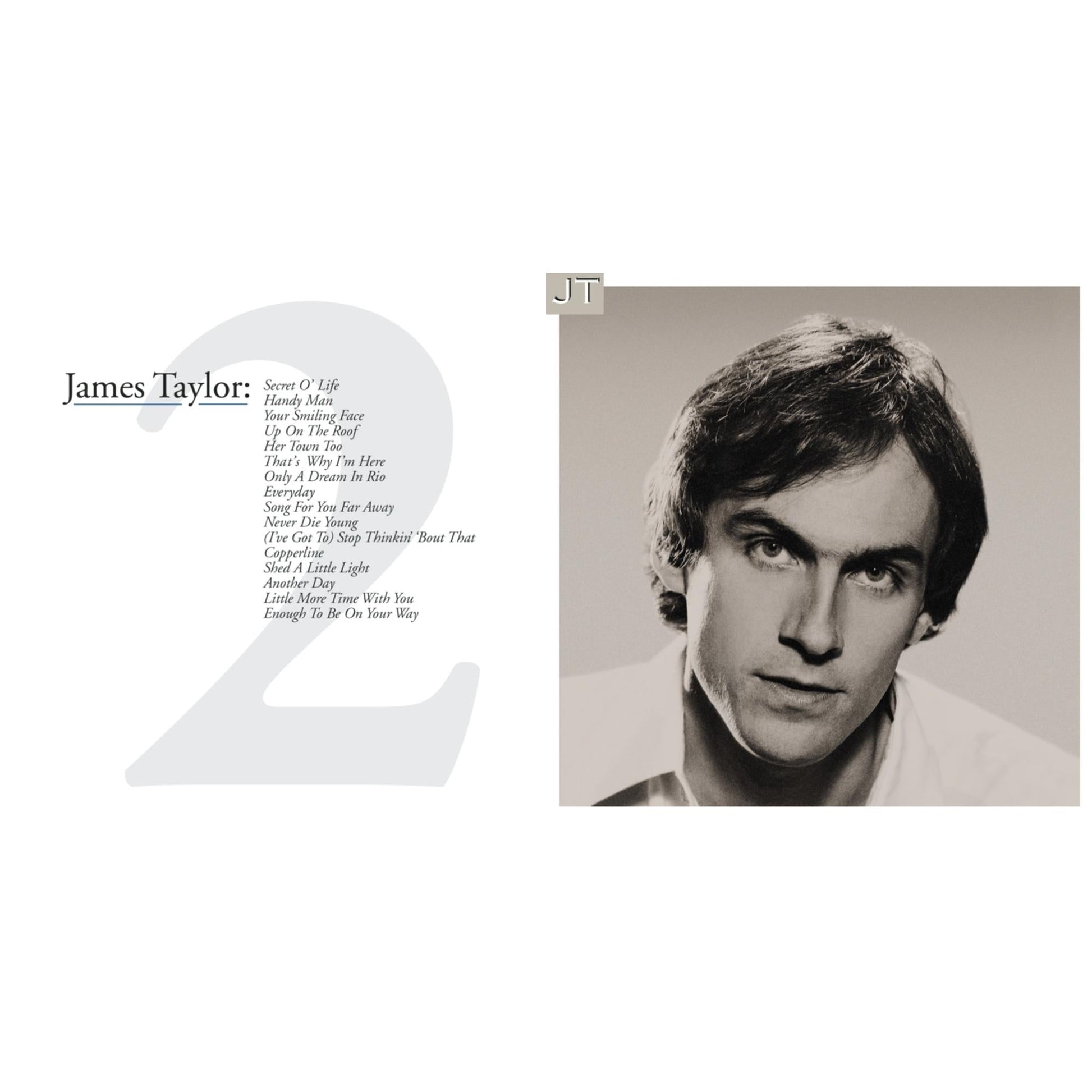 James Taylor - Greatest Hits Vol 2 & Jt - CD Bundle