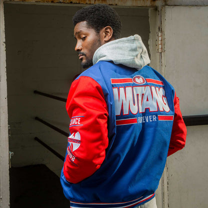 Wu-Tang Clan Officially Licensed All-City Jacket Red and Blue