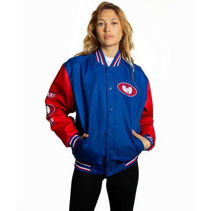 Wu-Tang Clan Officially Licensed All-City Jacket Red and Blue