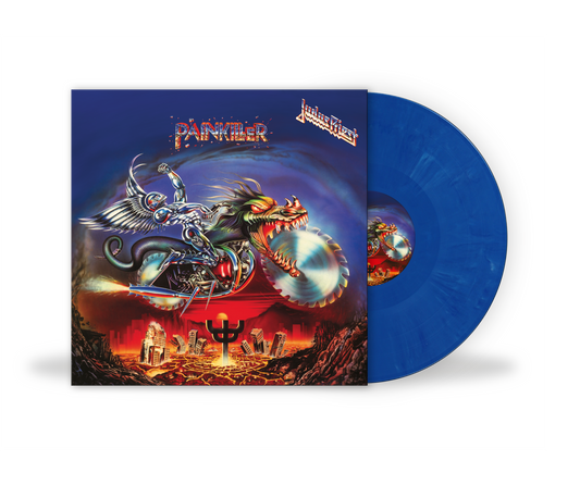 Judas Priest - Painkiller 35th Anniversary [LP] (Limited Edition - Blue Vinyl) Vinyl Record