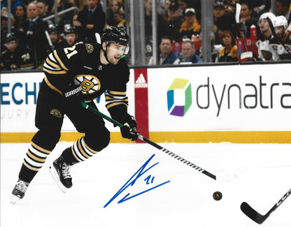 James Van Riemsdyk Skating Action Autographed Boston Bruins 11" x 14" Hockey Photo